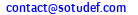 eMail de SOTUDEF