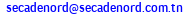 eMail de SECADENORD : Soci&eacute;t&eacute; d'Exploitation du Canal et des Adductions des Eaux du Nord