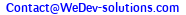 eMail de We Dev