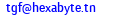 eMail de TGF : Tunisie Garnitures de Friction