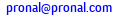 eMail de PRONAL