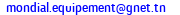 eMail de MONDIAL EQUIPEMENT