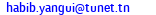 eMail de YANGUI HABIB