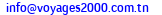 eMail de Voyages 2000 