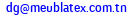 eMail de GROUPE MEUBLATEX 