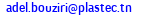 eMail de PLASTEC : PLASTIC TECHNOLOGY (BEN AROUS)