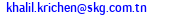 eMail de SKG : STE KRICHEN GALVANOPLASTIE