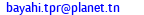 eMail de TPR : TUNISIE PROFILES ALUMINIUM