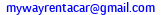 eMail de My Way Rent a Car