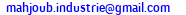eMail de Mahjoub Industries 