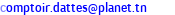 eMail de Le comptoir des dattes