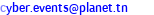 eMail de CYBER EVENTS
